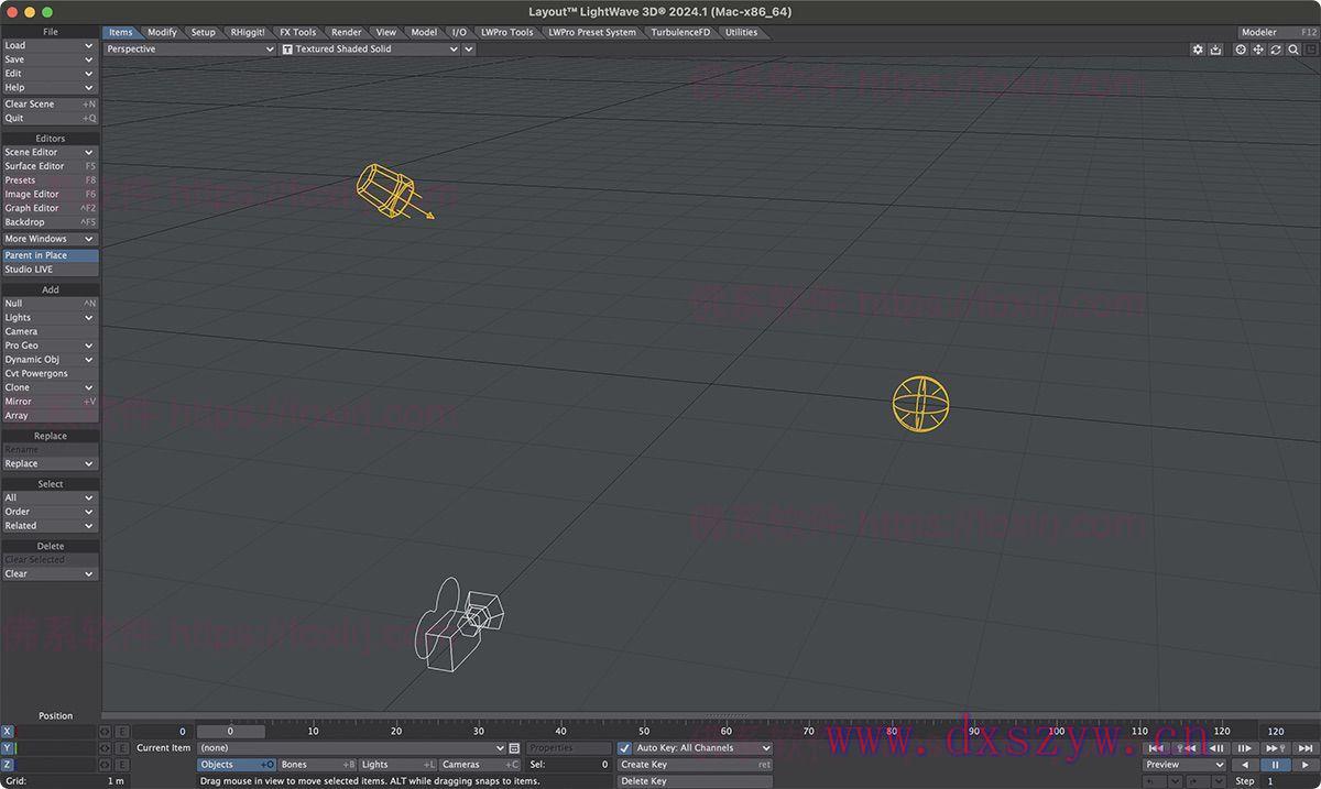 LightWave 3D 2024.1.0 3D动画建模渲染-大学生资源网
