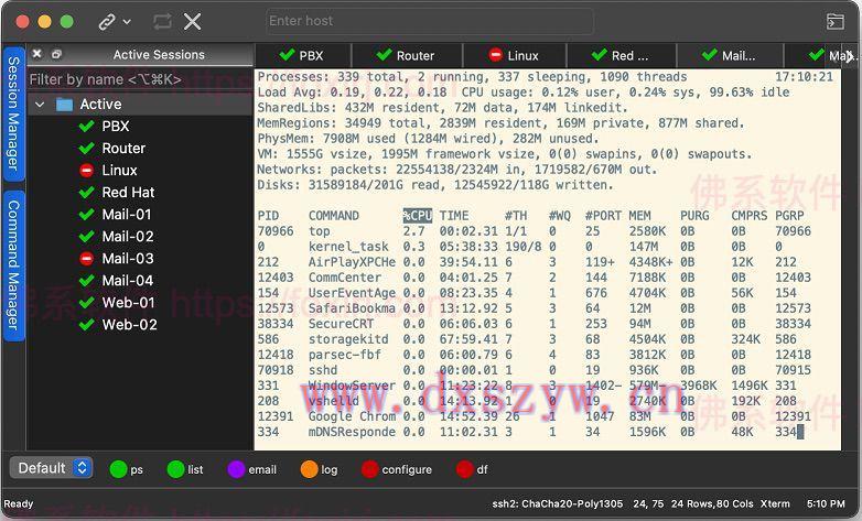SecureCRT 9.5.2.3325 终端模拟器/SSH客户端-大学生资源网