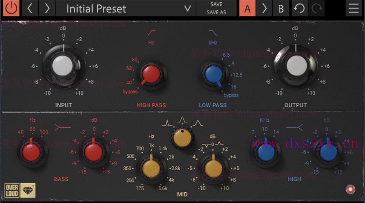 Overloud Gem EQ495 1.2.5 混音母带处理插件-大学生资源网