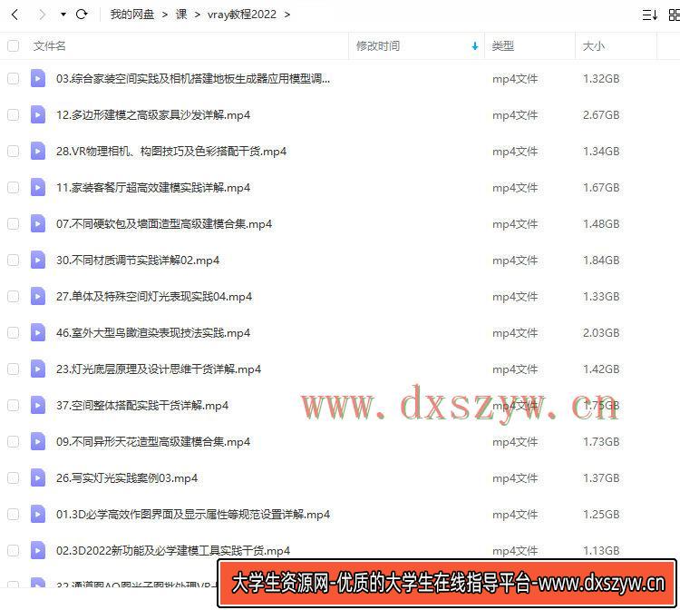 图片[2]-艾巴优幽幽3dmax效果图2022vray教程【画质高清只有视频】-网创