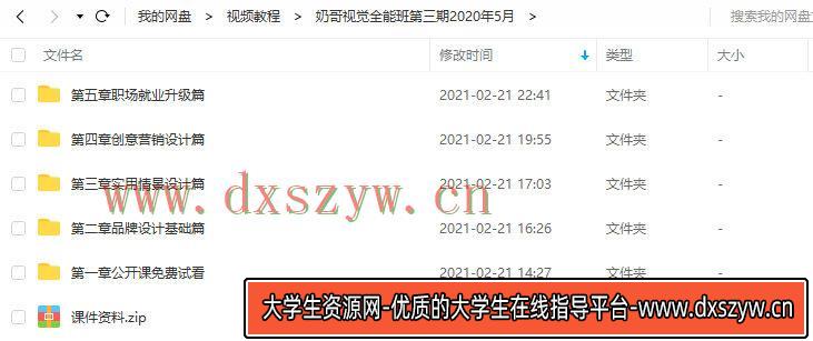 图片[8]-奶哥视觉全能班第三期2020年5月【全套完整画质高清有课件】-网创