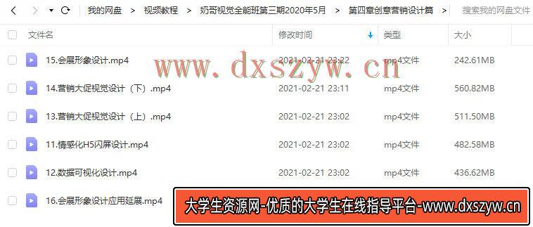 图片[9]-奶哥视觉全能班第三期2020年5月【全套完整画质高清有课件】-网创
