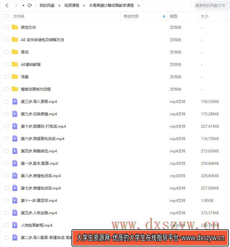 图片[4]-木易阿婆AE搞笑沙雕动画制作教程【画质高清有素材】-网创