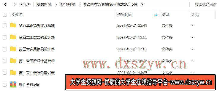 图片[8]-奶哥视觉全能班第三期2020年5月【全套完整画质高清有课件】-网创
