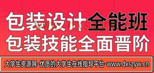 卢帅产品包装设计全能班第一期2021【画质还行有绝大部分素材】-大学生资源网