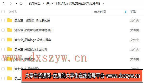 图片[2]-木松子旭2022品牌视觉商业实战班第4期【画质不错只有视频没素材】-网创