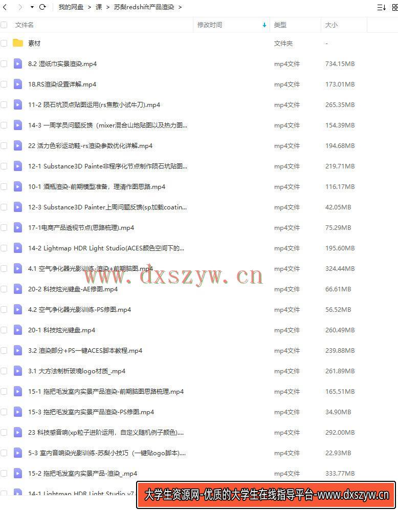 图片[2]-【缺】苏梨redsfhit产品渲染案例电商c4d教程2022年【画质高清有部分素材】-网创