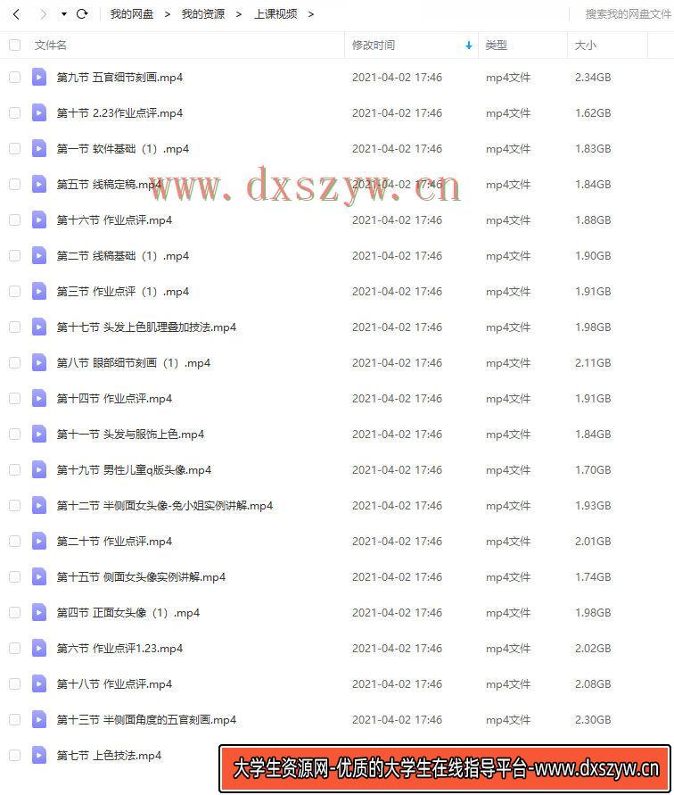 图片[4]-gua老师ipad人物头像课2021年3月完结【画质高清有笔刷】-网创