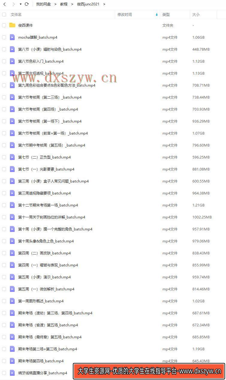 图片[3]-【缺课】俊西junc2021【画质不错有笔刷课件】-网创