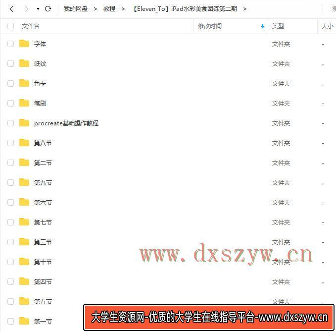 图片[3]-【Eleven_To】水彩美食团练第二期2021年3月ipad插画课【画质高清有笔刷素材】-网创