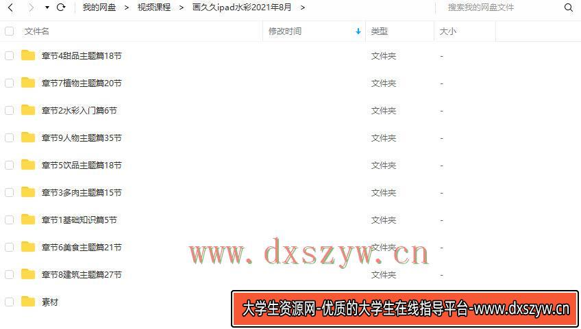 图片[4]-画久久ipad水彩课2021年8月结课【画质高清有笔刷】-网创