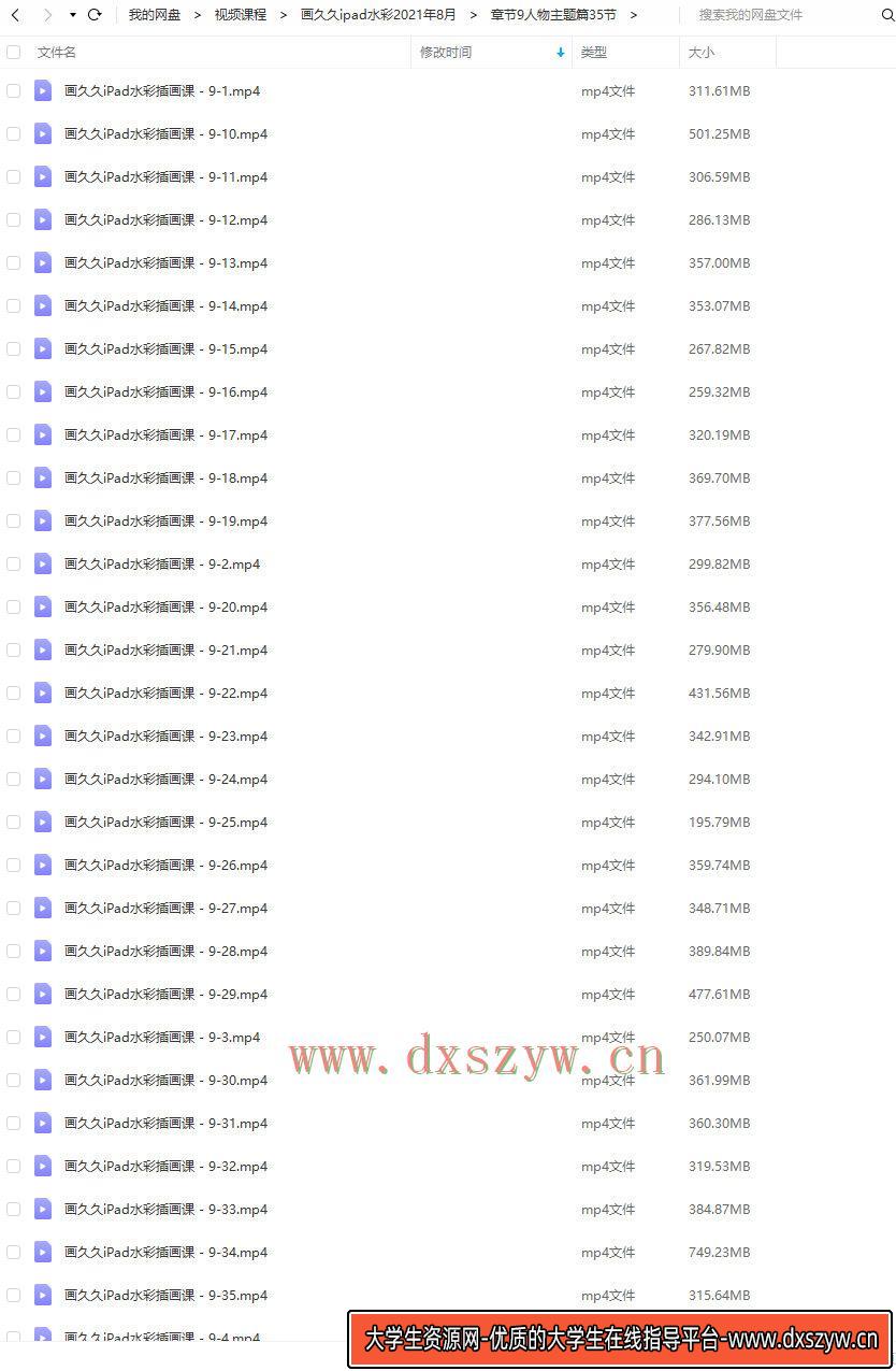 图片[7]-画久久ipad水彩课2021年8月结课【画质高清有笔刷】-网创