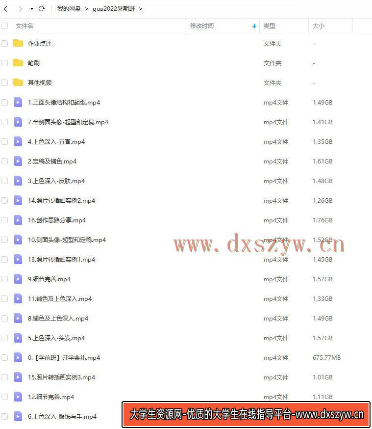 图片[3]-gua老师2022年ipad人物头像特训暑假班【画质不错有笔刷】-网创