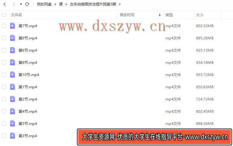 图片[2]-左手甴插画技法提升班第5期【画质很普通只有视频】-网创