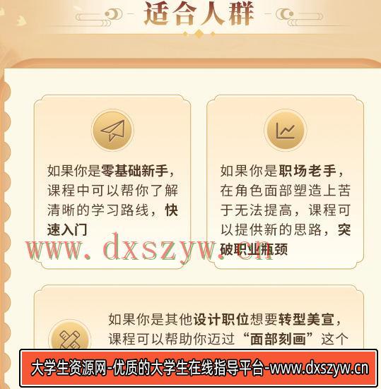 图片[2]-【不缺课】叁乔居2022游戏美宣级古风头像课【画质不错有素材】-网创