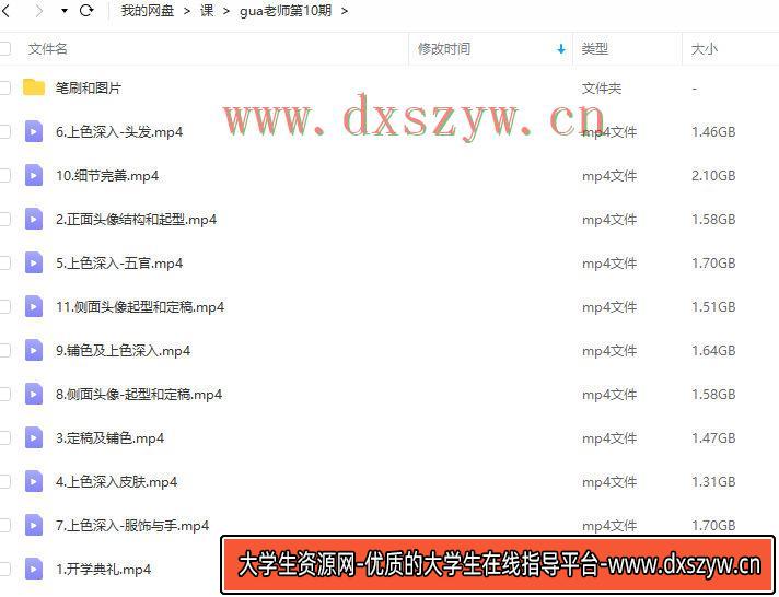 图片[2]-gua老师2022第十期IPAD头像板绘特训班【画质高清有笔刷】-网创