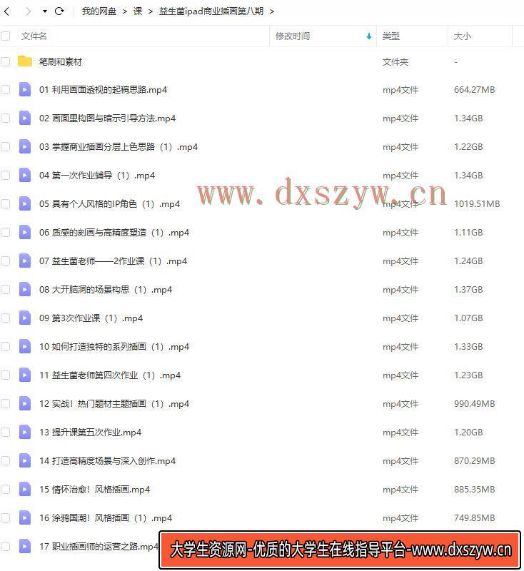 图片[2]-益生菌2022第8期商业插画课【画质高清有笔刷】-网创