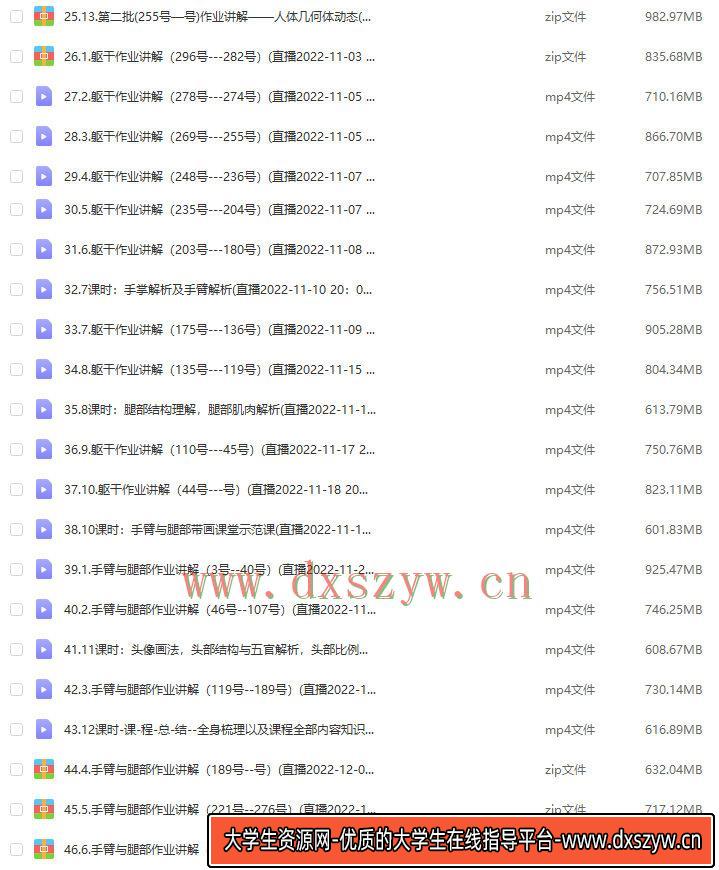 图片[3]-大木画画人体结构第7期2022年12月已结课【画质高清只有视频】-网创