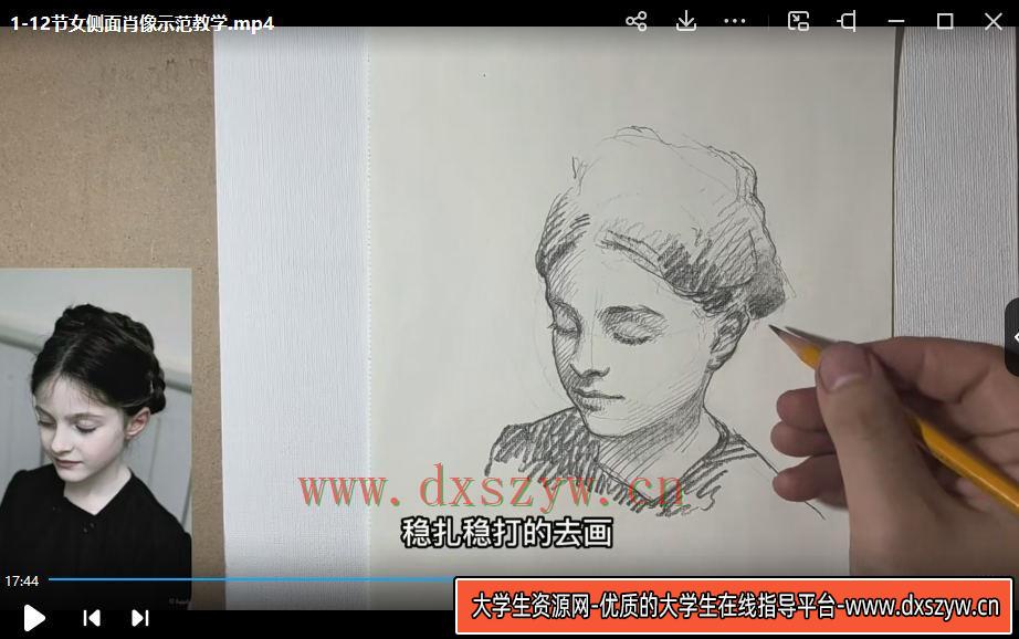 图片[3]-列宾美院姜毅速写2022年【画质高清有作业素材】-网创