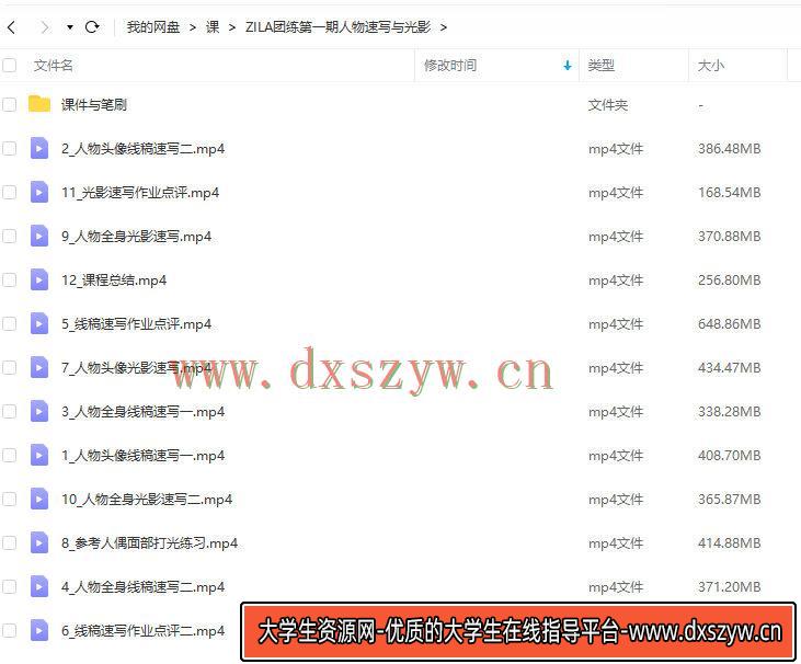 图片[2]-ZILA团练第1期2023日系人物速写色彩光影ipad插画课【画质还行有笔刷】-网创