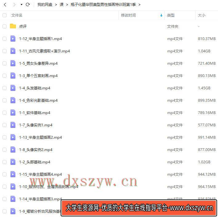 图片[2]-瓶子化墨2023华丽美型男性插画特训班第1季【画质高清只有视频】-网创