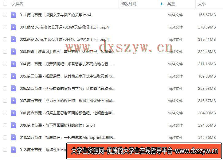 图片[2]-剑桥艺术学院综合材料叙事风插画课2022【画质不错只有视频】-网创