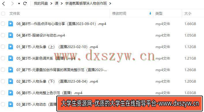 图片[2]-宇清氛围感厚涂人物创作班2023年【画质还行只有视频】-网创