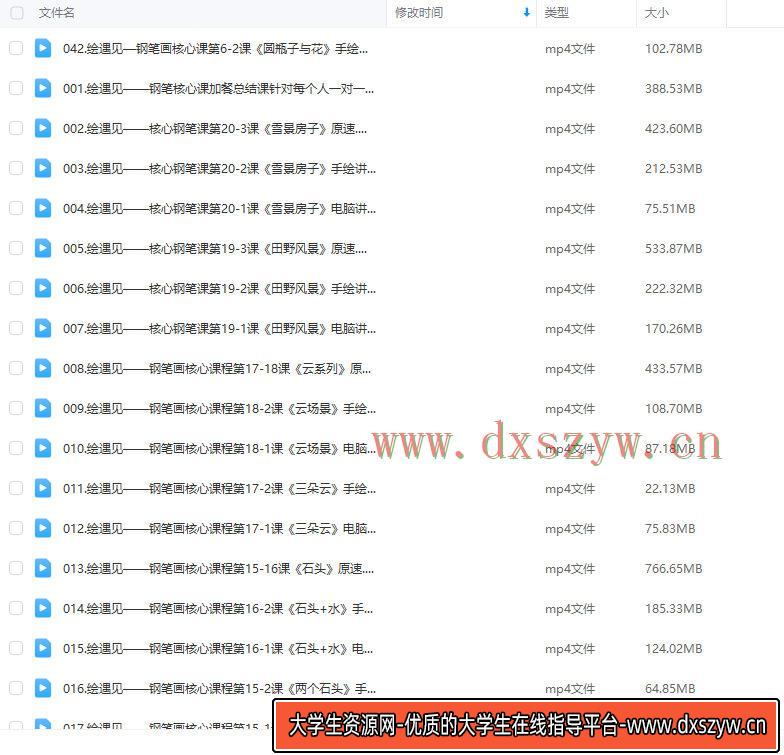 图片[2]-成煌钢笔画速写核心突破系统课2022年【画质还行只有视频】-网创