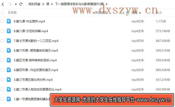 图片[2]-下一锅面厚涂色彩与光影氛围提升第2期【画质一般只有视频】-网创