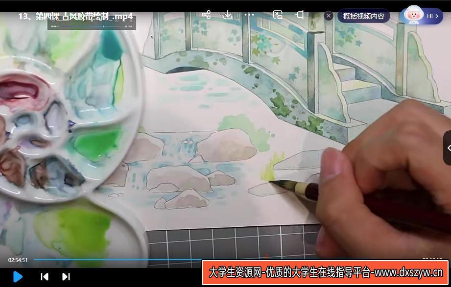 图片[3]-小可鲁贝洛斯水彩胶带主题班2023年第2期【画质还行只有视频】-网创