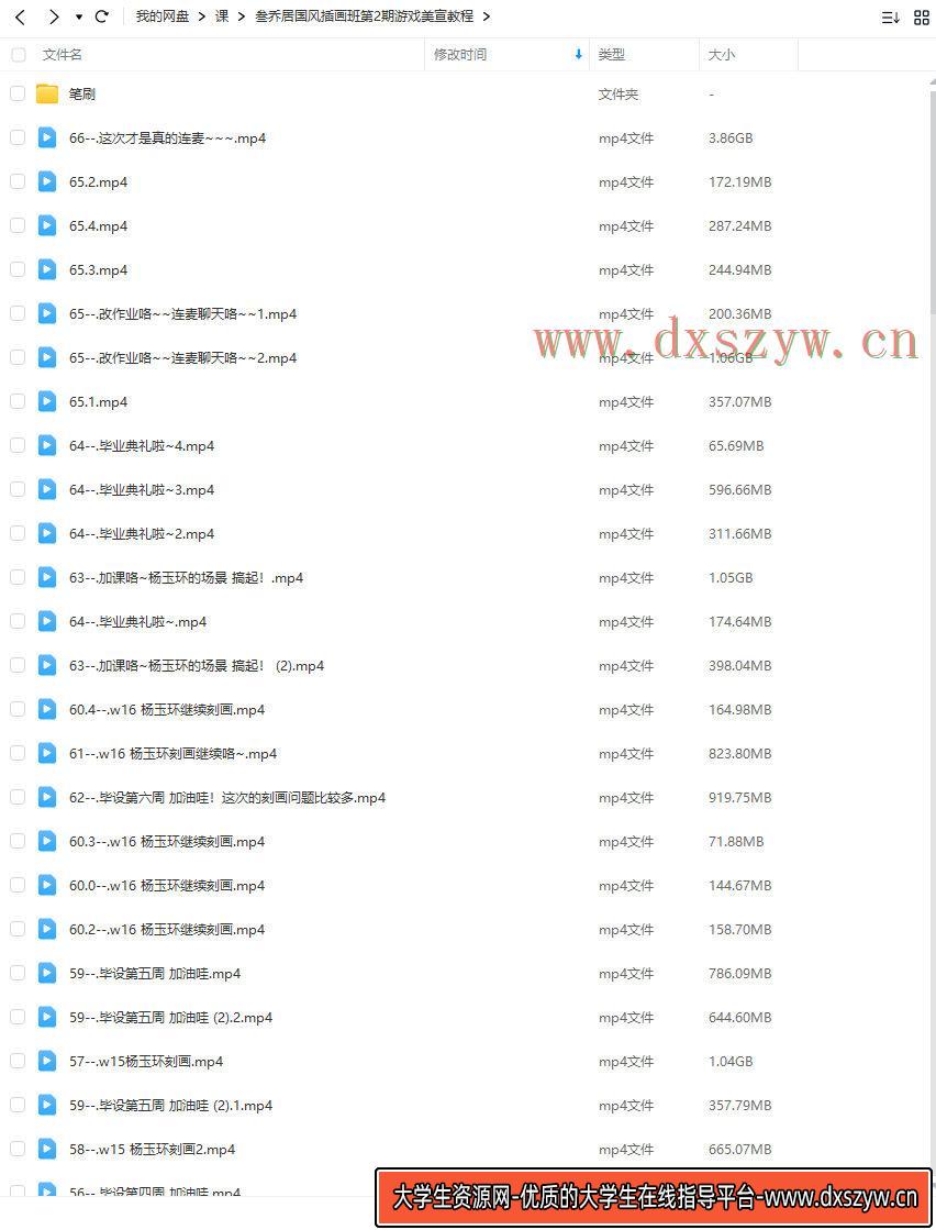 图片[2]-叁乔居国风插画班第2期2021年结课【画质还行有笔刷没课件】-网创