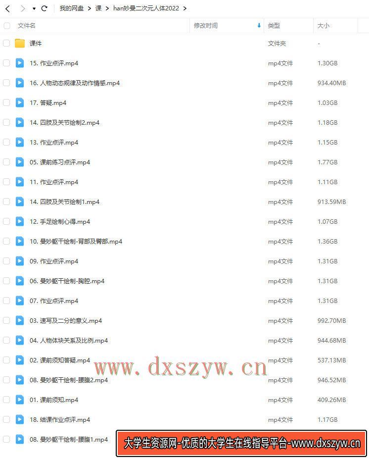 图片[2]-Han-0v0曼妙二次元美少女人体班第3期2022年结课【画质高清有部分课件和笔刷】-网创