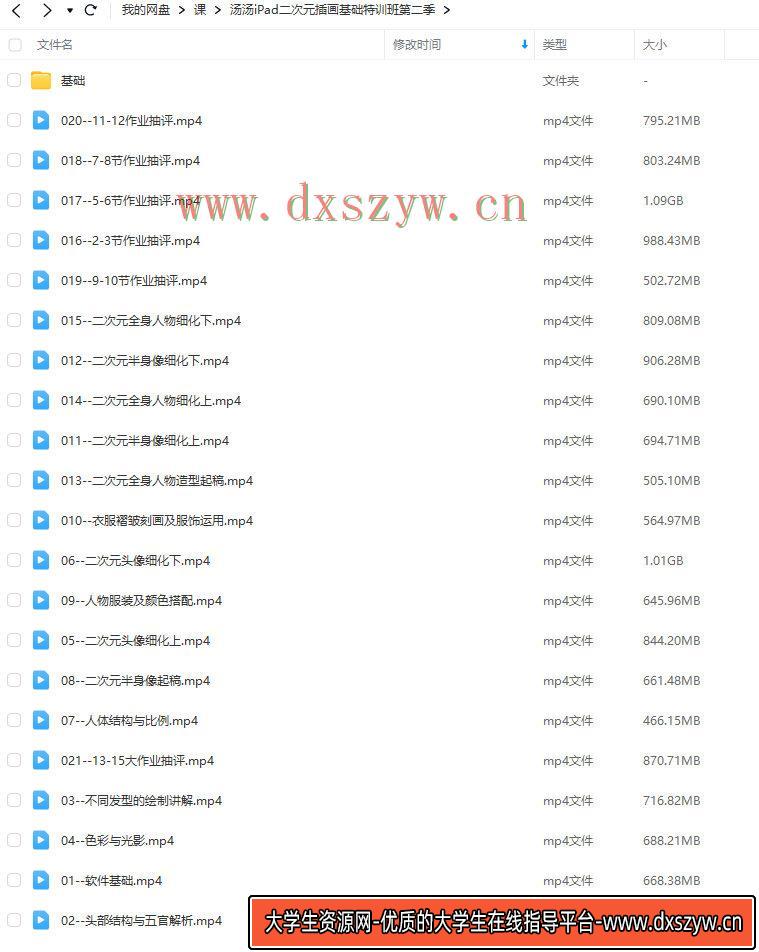 图片[2]-汤汤iPad二次元插画基础特训班第2季2023【画质高清只有视频】-网创