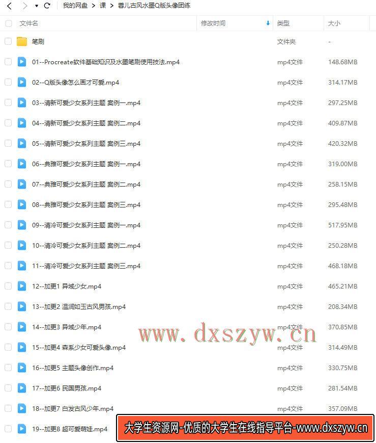 图片[2]-蓉儿古风水墨Q版头像团练2023【画质高清有笔刷】-网创