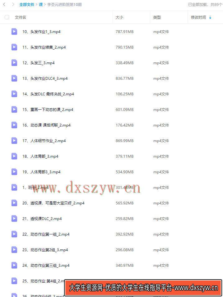 图片[2]-【更新】李圣元2022二次元绘画进阶班第十期【画质不错只有视频】-网创