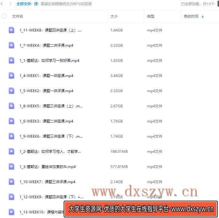 图片[2]-董颖达的图像语言分析与实践课2023【画质一般只有视频】-网创