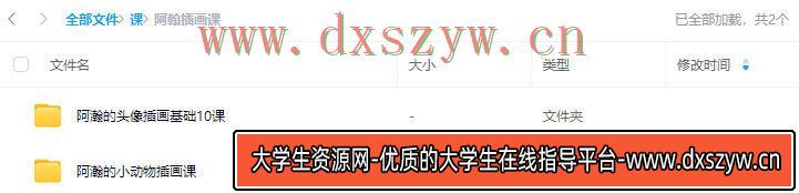 图片[2]-阿瀚的头像插画基础课+小动物插画课【画质还行只有视频】-网创