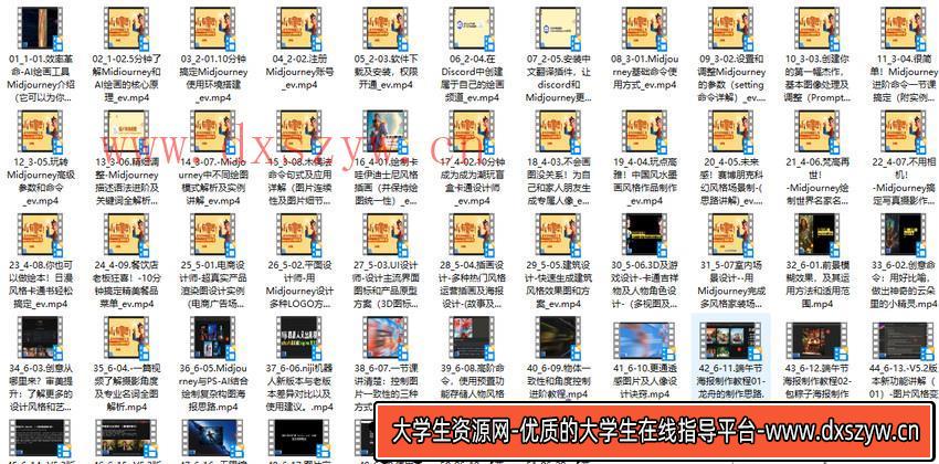 图片[2]-静电老师的ai绘画课2023年Midjourney全精通教程-大学生资源网
