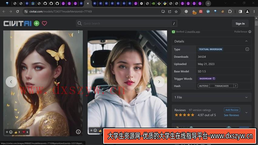 图片[5]-ComfyUI 利用 Stable Diffusion 学习AI GUI 工作流程教程-中英字幕-大学生资源网