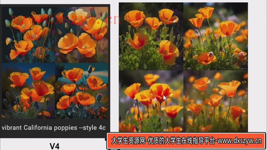 图片[5]-掌握 MidJourney V5 AI + ChatGPT创建一致的角色设计图像-中英字幕-大学生资源网