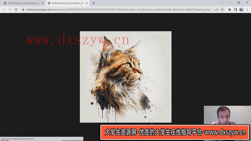 图片[4]-Midjourney 精通教程-使用Midjourney AI创建美丽艺术图像-中英字幕-大学生资源网