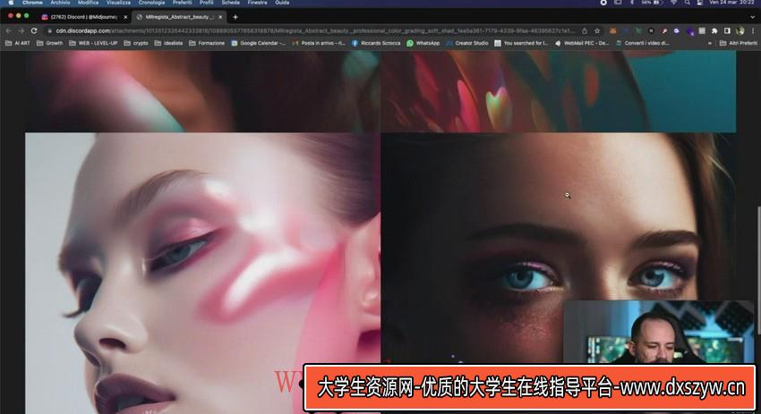 图片[5]-Midjourney AI人工智能创建和销售令人惊叹的海报教程-中英字幕-大学生资源网