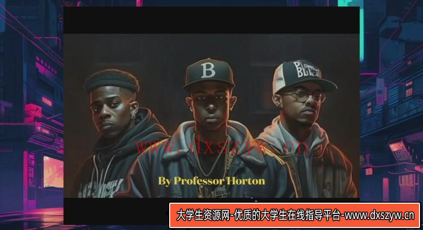 图片[2]-完整的Midjourney AI大型课程：AI绘图从初学者到精通-中英字幕-大学生资源网