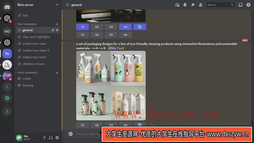 图片[9]-完整的Midjourney AI大型课程：AI绘图从初学者到精通-中英字幕-大学生资源网