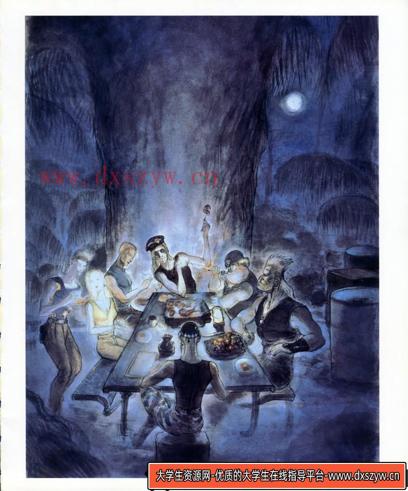 图片[2]-天野喜孝 前线任务 画集-绘师作品-382MB-57P-大学生资源网
