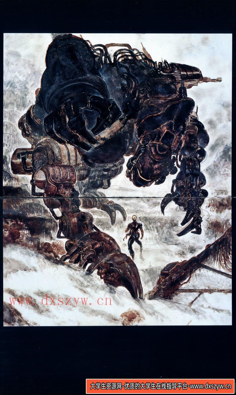 图片[3]-天野喜孝 前线任务 画集-绘师作品-382MB-57P-大学生资源网