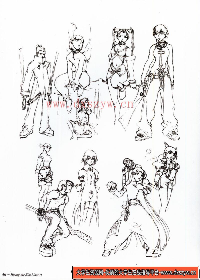 图片[5]-金亨泰手稿画集-绘师作品-123MB-163P-大学生资源网