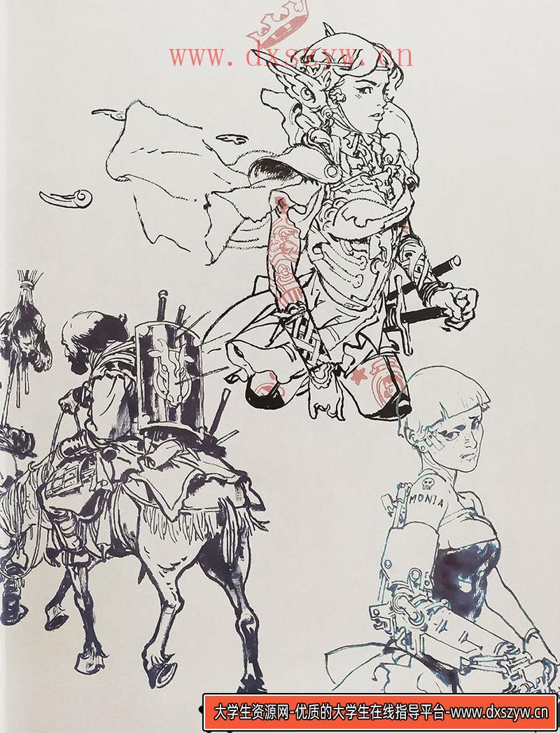 图片[3]-金政基  速写画集-绘师作品-109MB-450P-大学生资源网