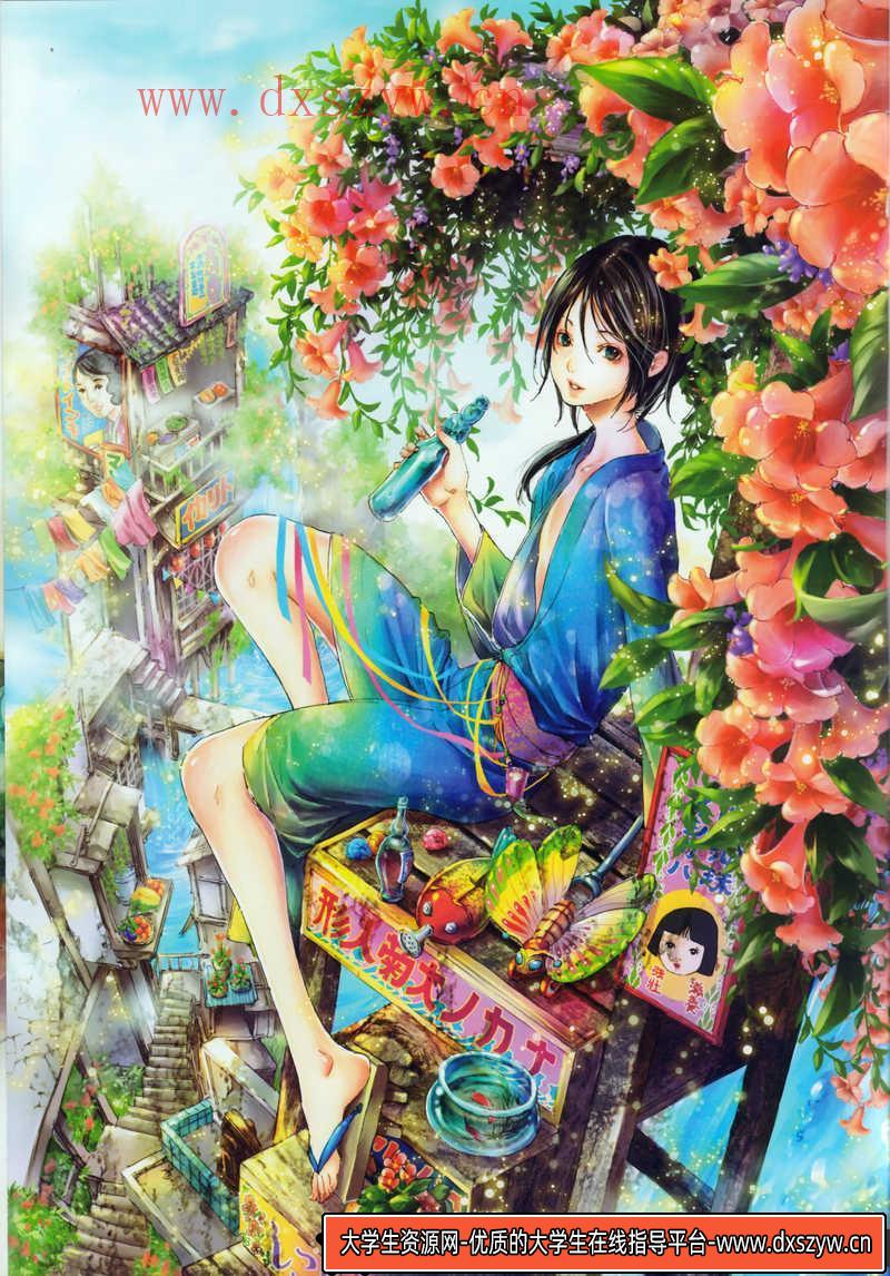 [尚月地]极彩少年-绘师作品-140MB-62P-大学生资源网