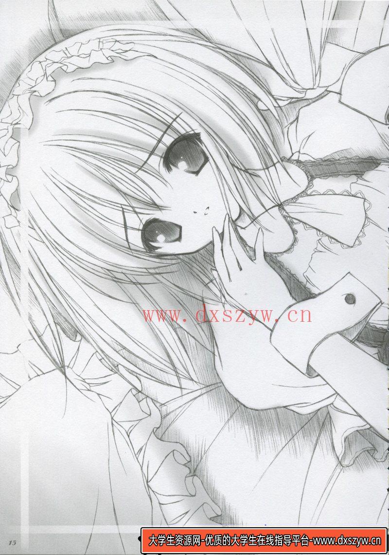 图片[2]-[てぃんくる(tinkle)]Cafe Little Wish -Character Illustration Book Vol.2-绘师作品-52MB-76P-大学生资源网